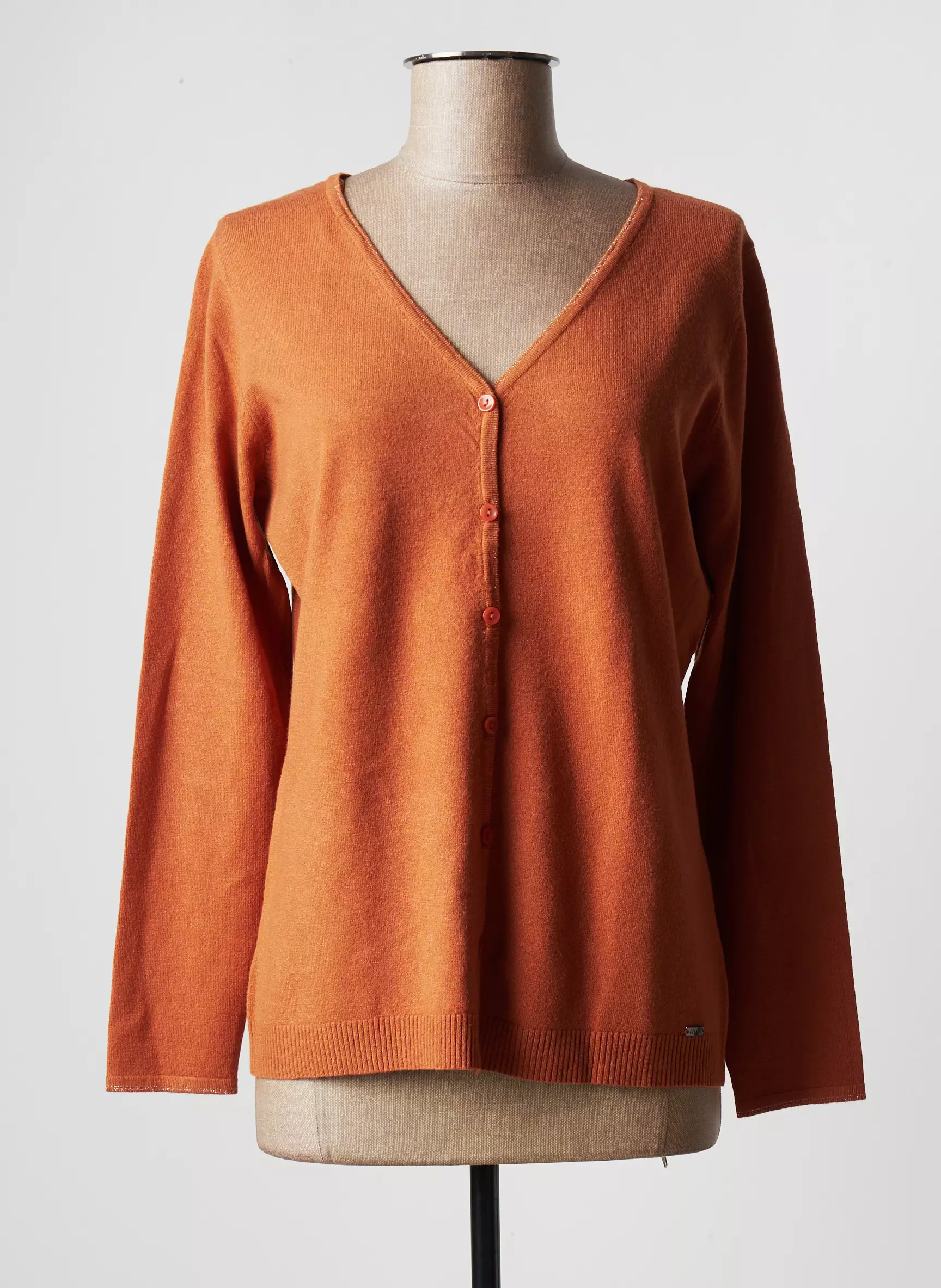 Felino Cardigans Femme couleur marron