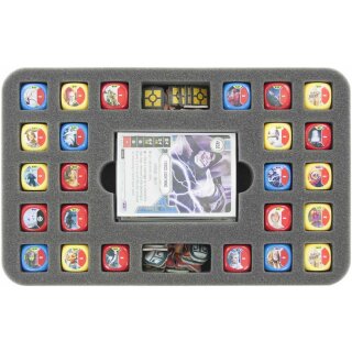 Feldherr Magnetbox Gelb für Star Wars Destiny 1 Deck und 24 Würfel