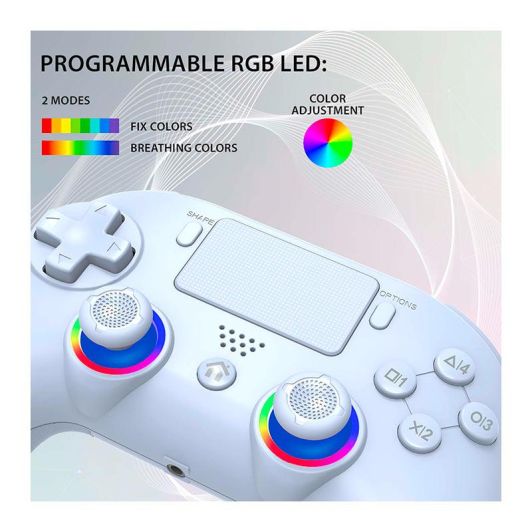 Controler wireless SUBSONIC pentru PS5 – Alb