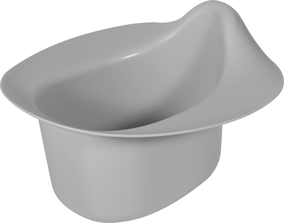 Abhaltetöpfchen dunkelgrau, 1 St