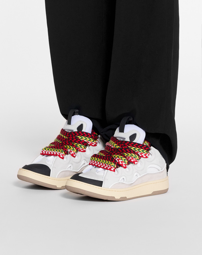 SNEAKERS CURB EN CUIR