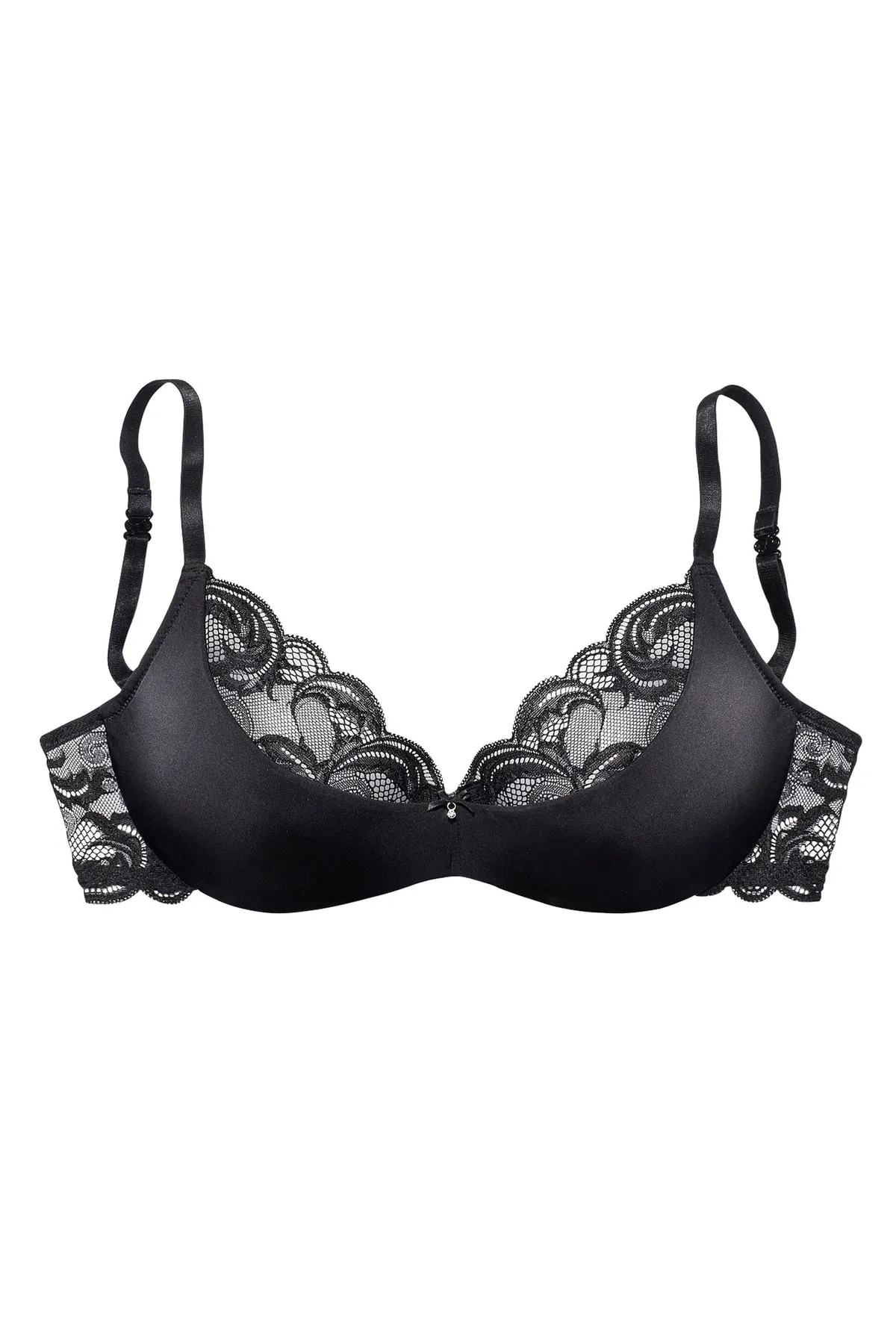 PETITE FLEUR GOLD  BH - Schwarz - Unifarben