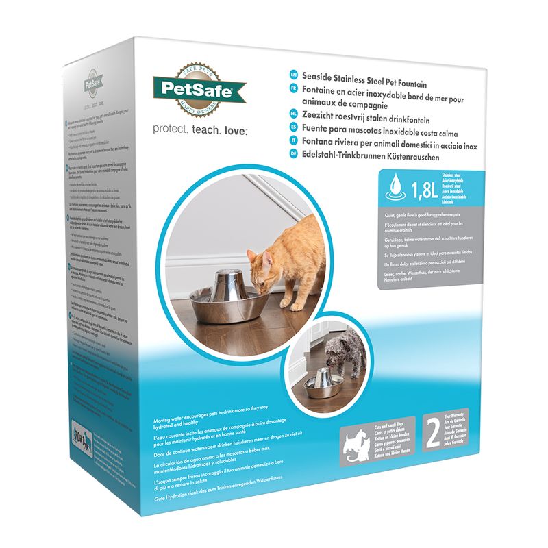 PetSafe Edelstahl-Trinkbrunnen Küstenrauschen zu TOP-Preisen