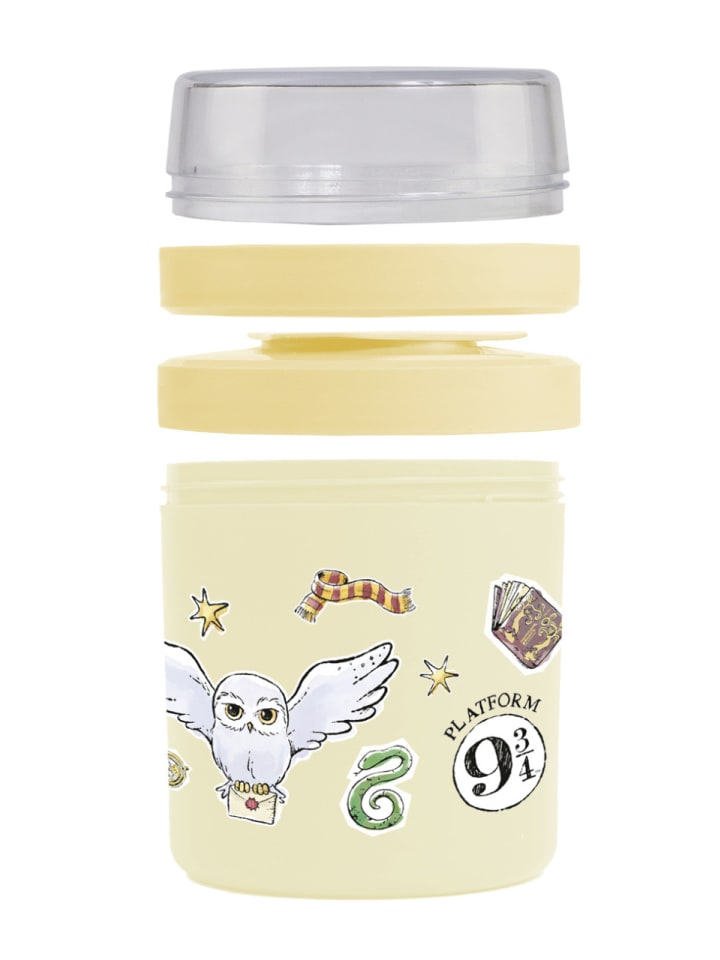 Geda Labels Food to go Becher Harry Potter Eule in Gelb - 500ml günstig kaufen onesize