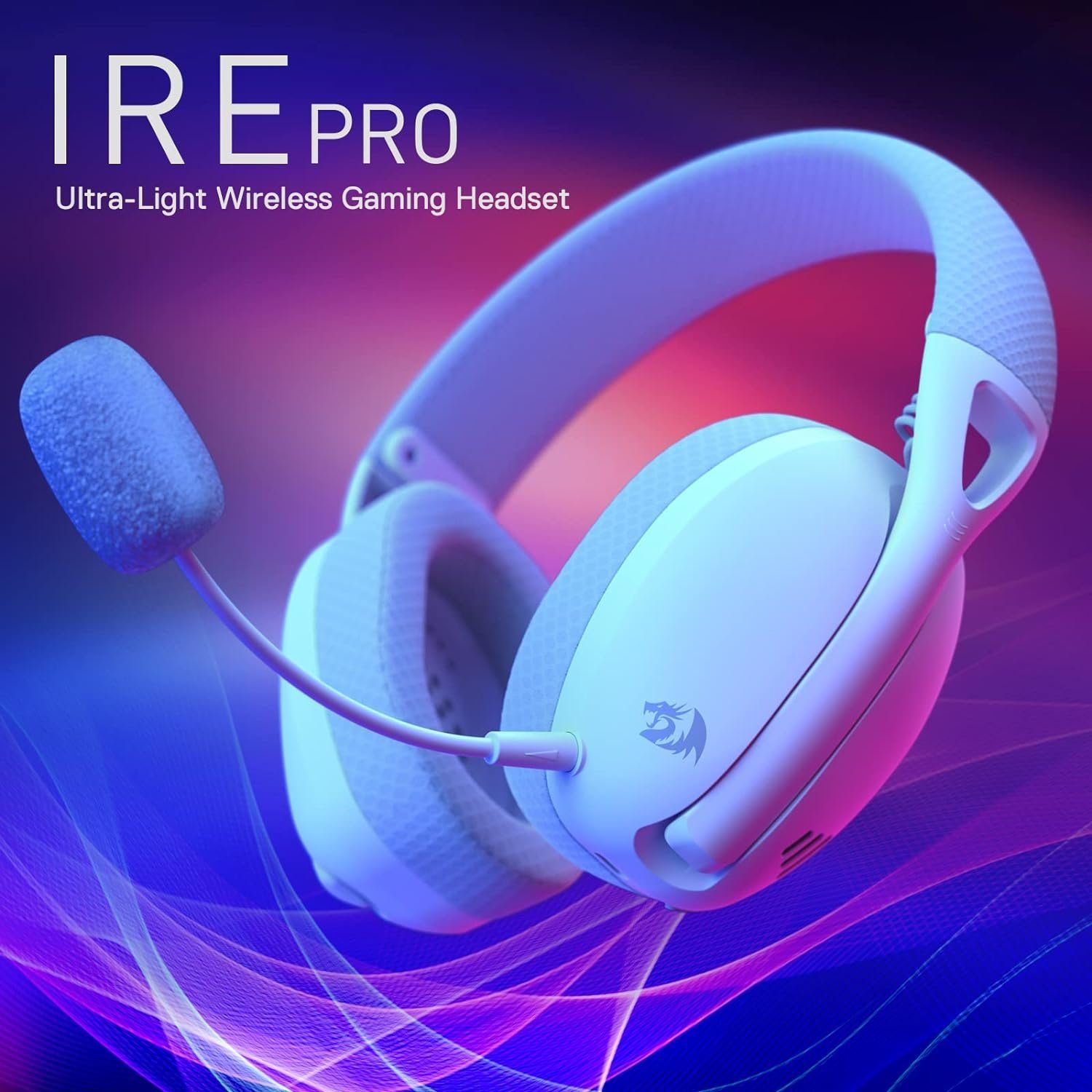 Redragon Redragon H848 BT/2.4G/verkabeltes Gaming-Headset, abnehmbares Mikrofon Gaming-Headset (Bluetooth, kabelgebundene Verbindungen, 2,4-GHz-Verbindung, kabelgebunden, mit gescglossener Akustik)
