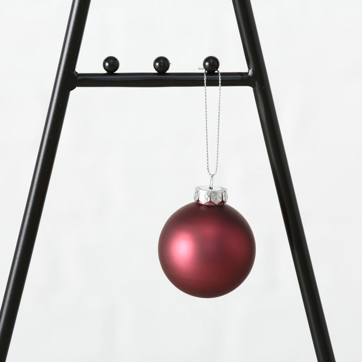 Spetebo Dekobaum Metall Tannenbaum THEO - 111 cm (Inhalt, 1 St., Aufsteller mit Haken), für Zierschmuck - Metallbaum Dekobaum Advent Winter