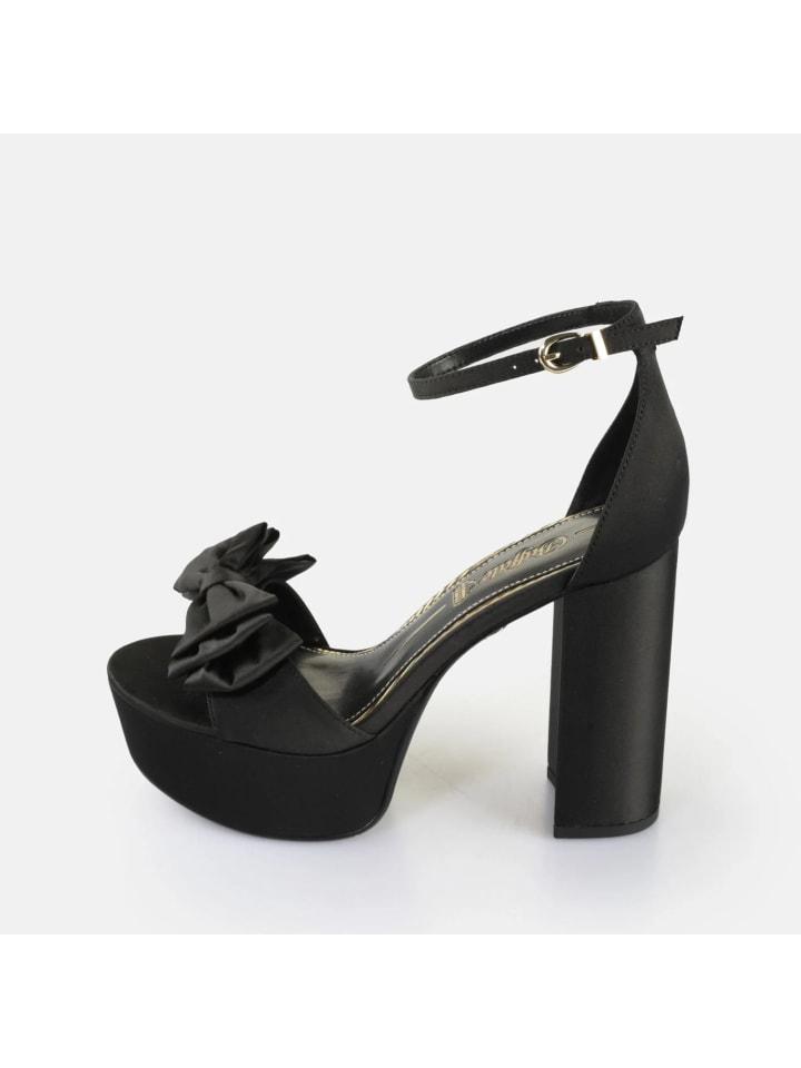 Buffalo Jessie Bow TB Heels in Schwarz günstig kaufen