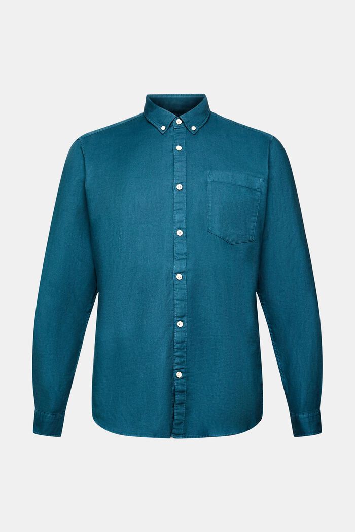 Button-Down-Hemd aus Baumwolle
