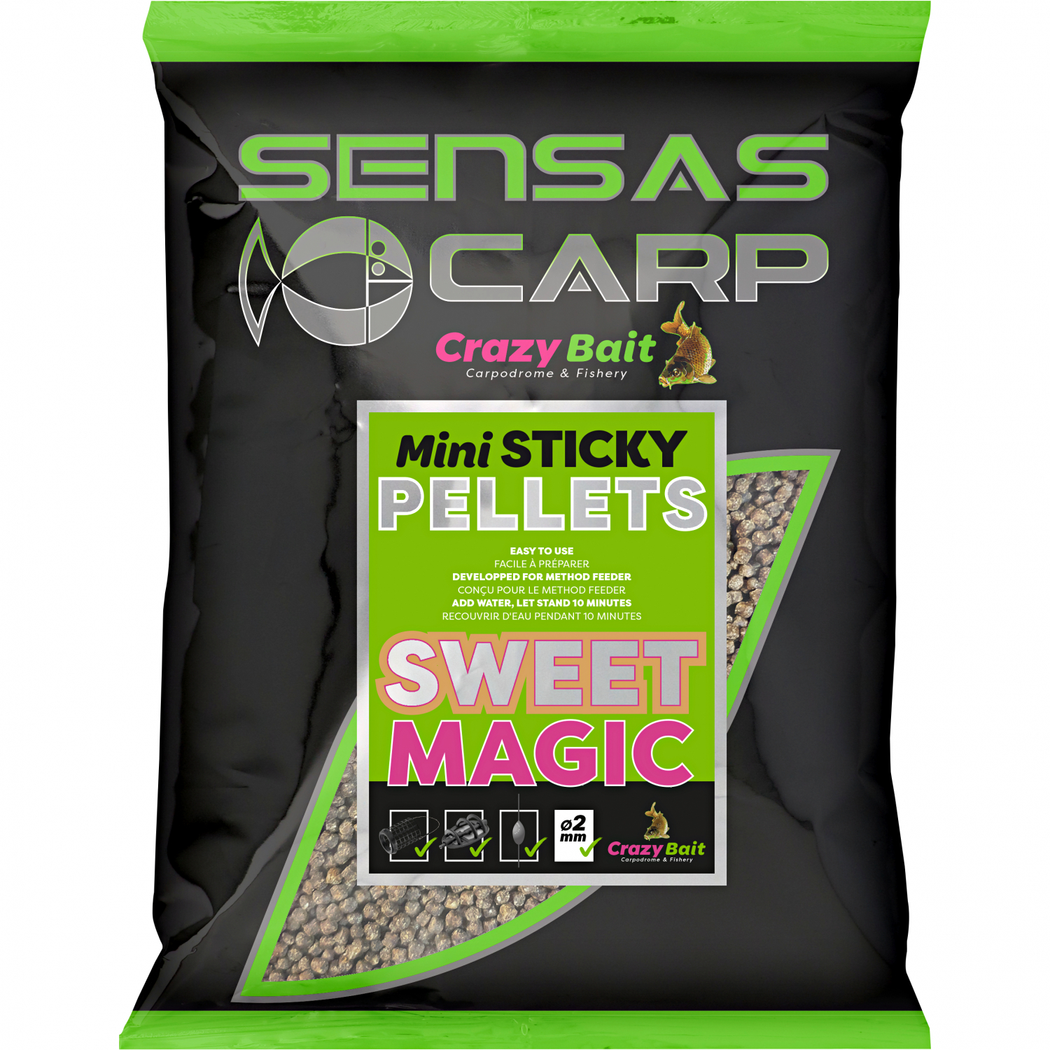 Sensas Mini Sticky Pellets (Sweet Magic)