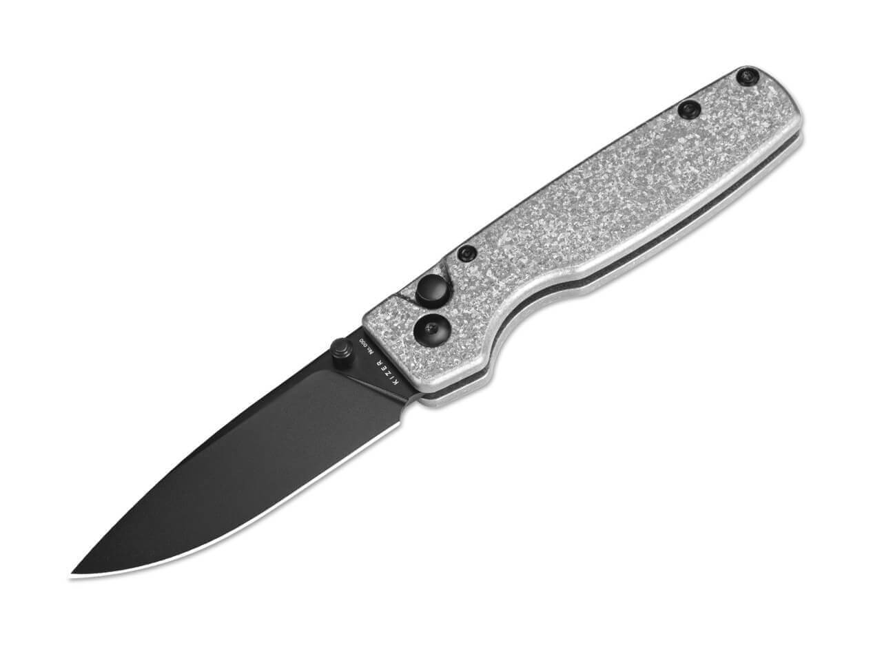 Original XL Snowflake Titanium Button Lock