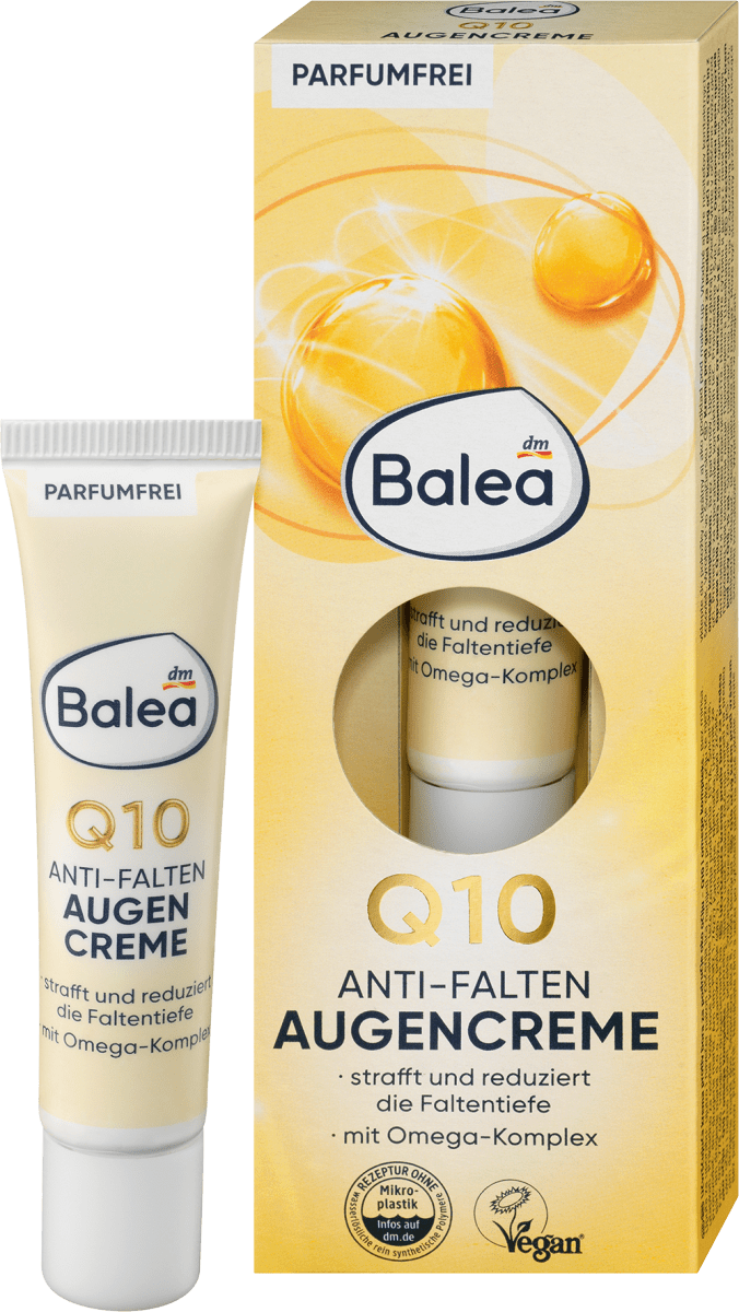 Augencreme Q10 Anti-Falten, 15 ml