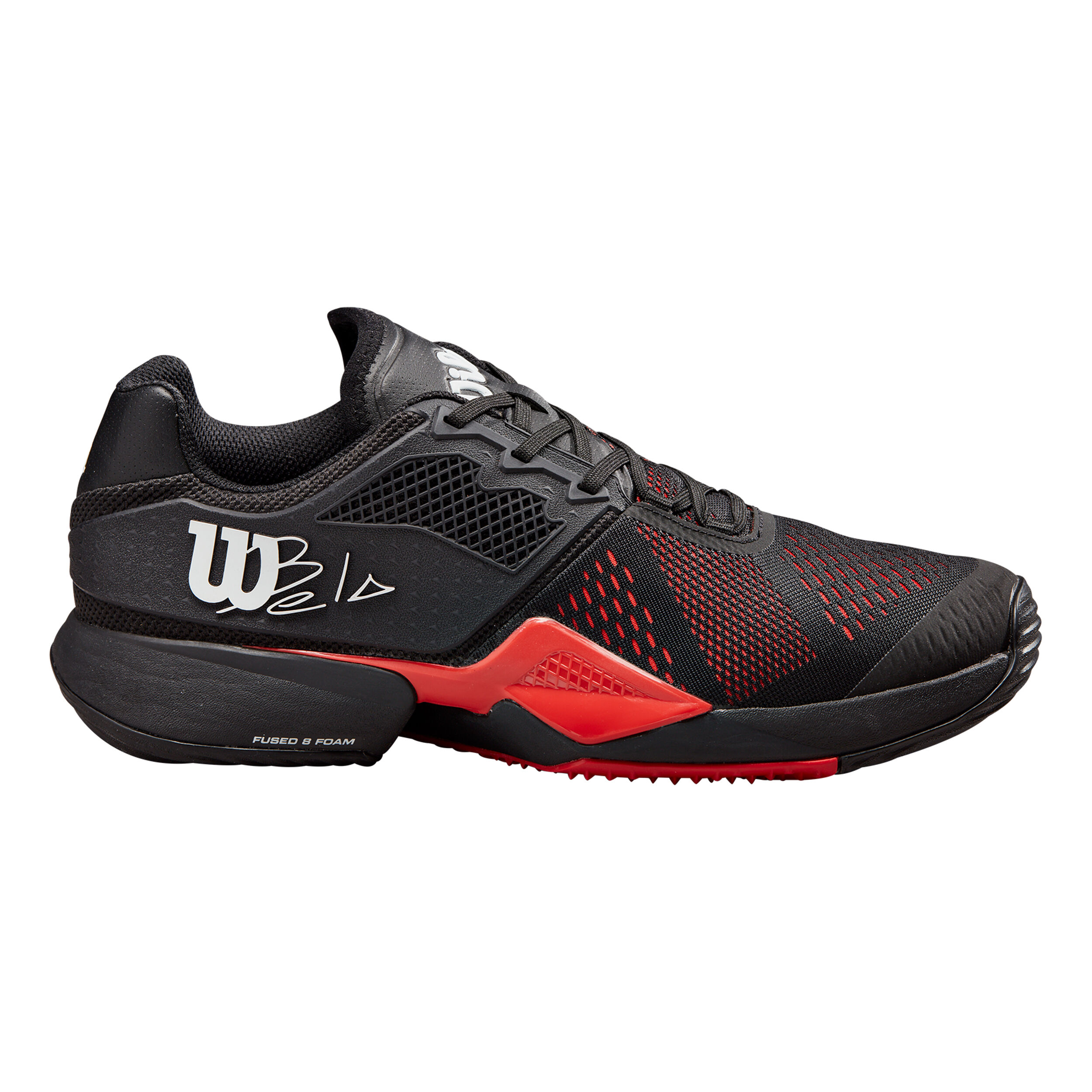 Bela Tour Padelschuh Herren - Schwarz