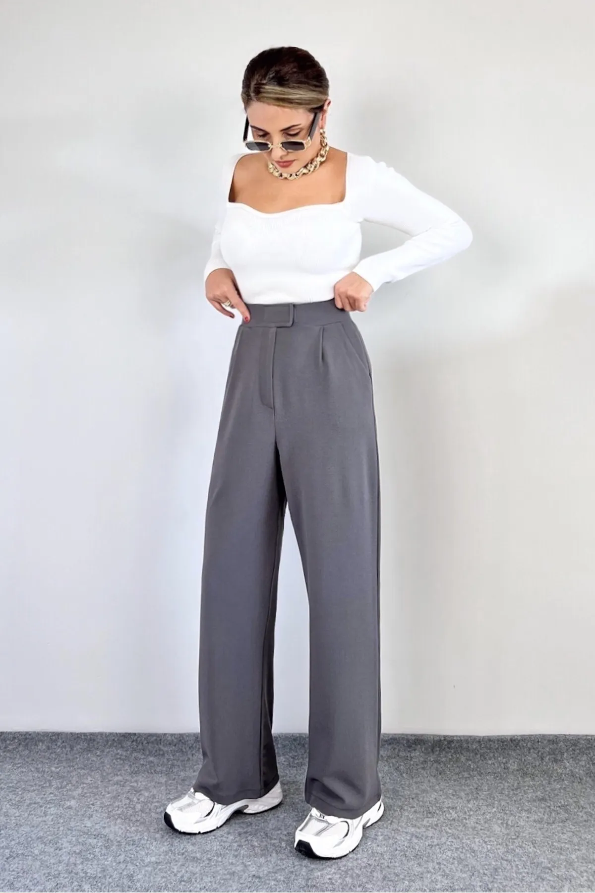 Ritnice  Hose - Grau - Relaxed