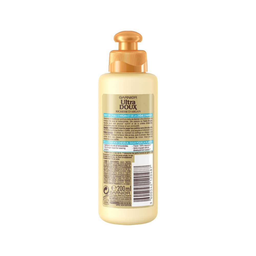 garnier Ultra Doux Richesse d'Argan Baume Coiffant Protecteur