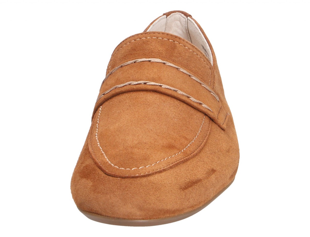PAUL GREEN Klassische Slipper braun caramel Samtziege
