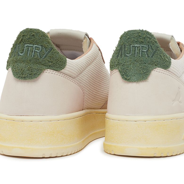 Autry x Staple Medalist Low Man wht/grn/orng