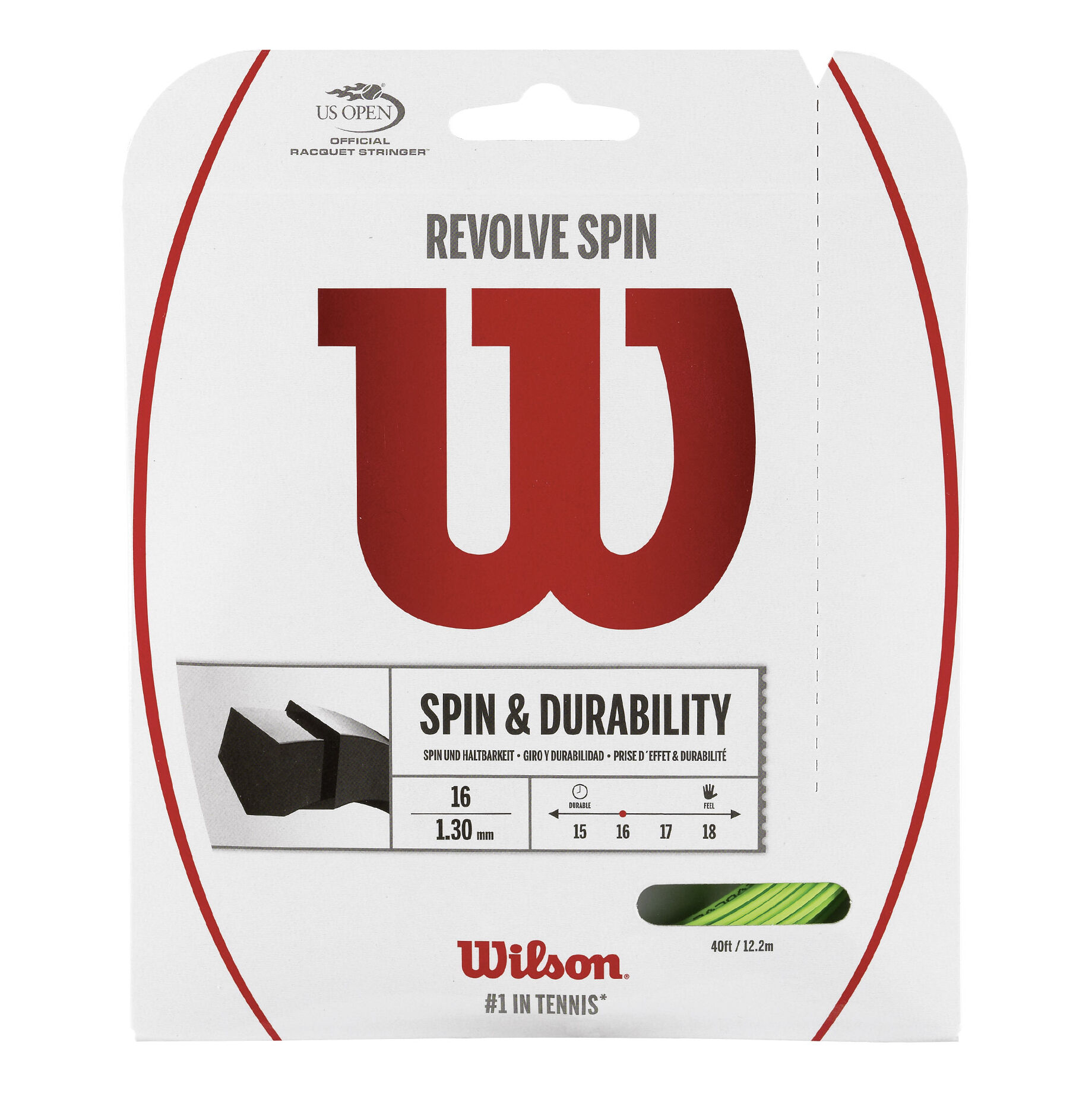 Revolve Spin Saitenset 12,2m - Grün