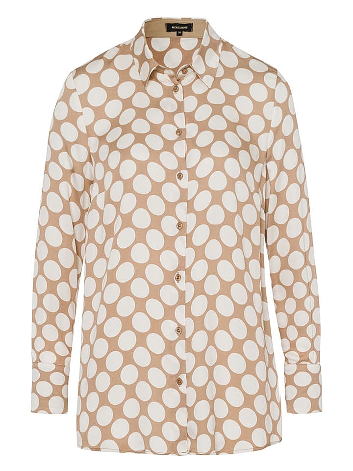 More & More Hemd in Beige günstig kaufen 44