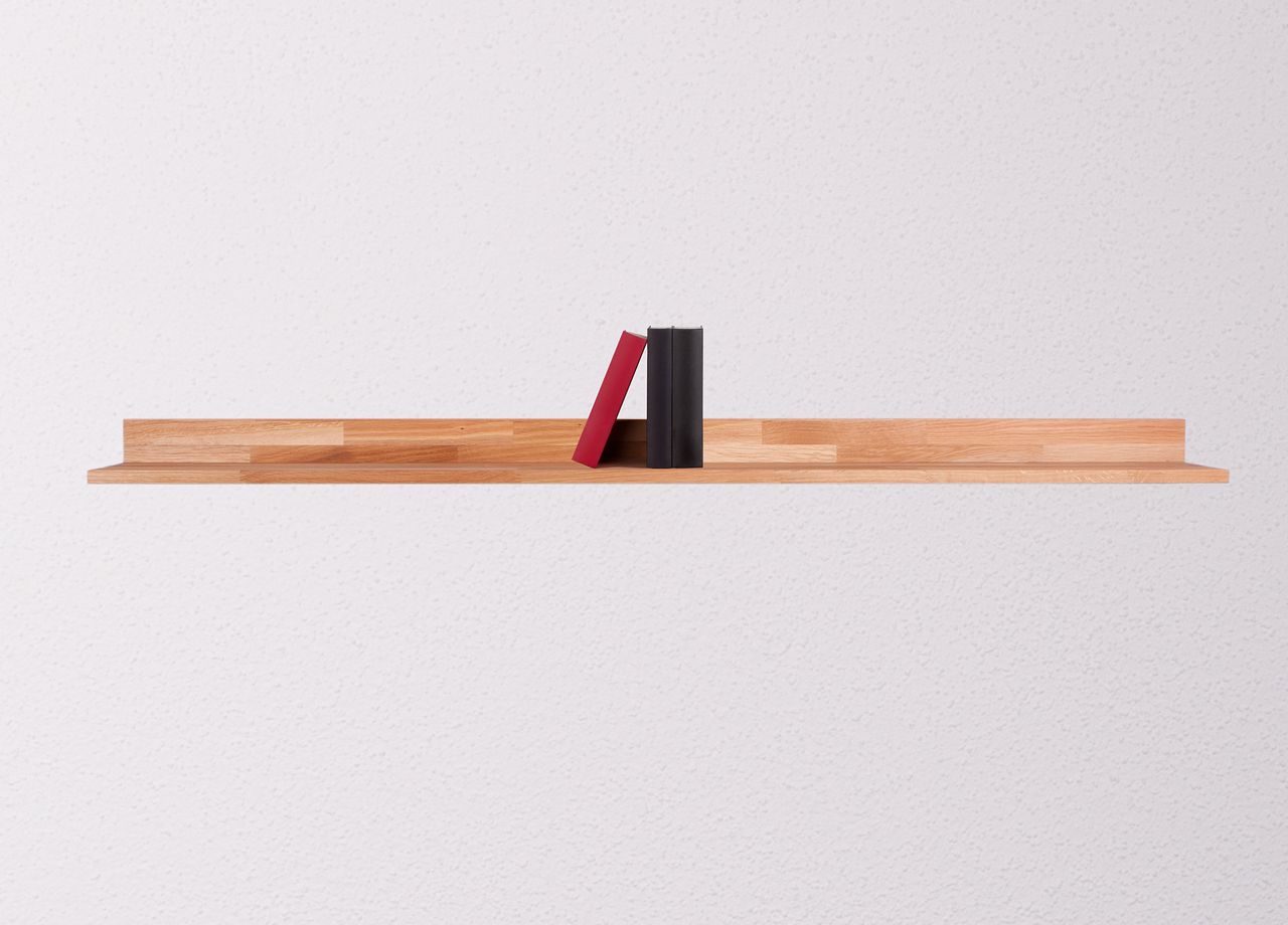 INTERIA Home&Living L-Wandboard / Wandregal KALLE 150 cm