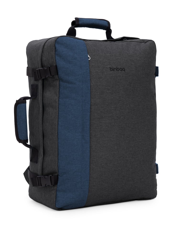 Hauptstadtkoffer blnbag M3 - Handgepäck Rucksack Flugzeug Backpack in Black Anthrazit günstig kaufen onesize
