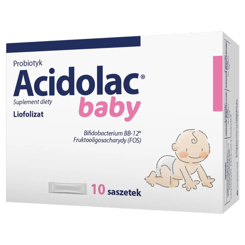 Acidolac Baby, probiotik za dojenčad, djecu i odrasle, vrećice