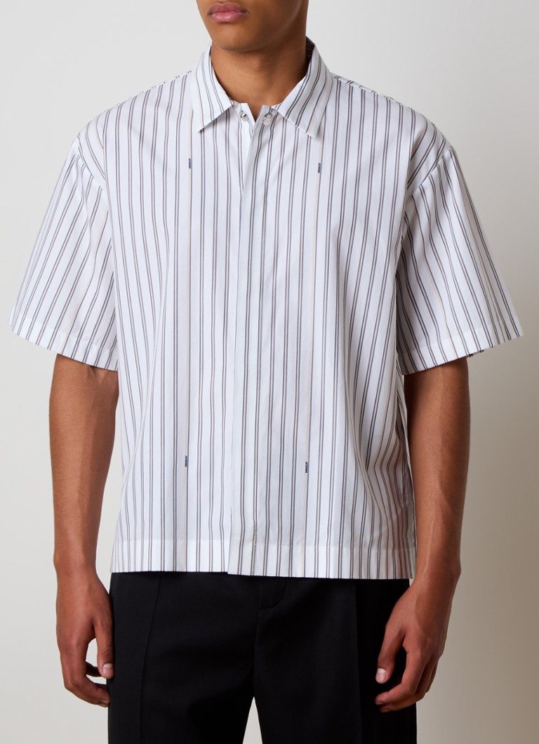 Jacquemus srajca regular fit s črtastim potiskom