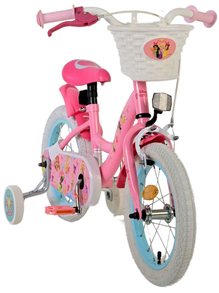 Volare Kinderfahrrad Disney Princess Fahrrad in Rosa für Mädchen 14 Zoll 3 Jahre günstig kaufen onesize