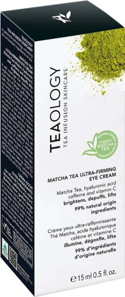 TEAOLOGY Matcha Ultrafirming Eye Cream Augencreme