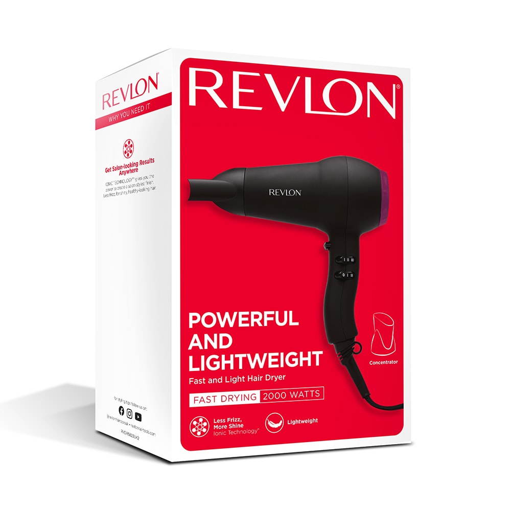 revlon accessories SECHE-CHEVEUX FAST DRY LIGHTWEIGHT Sèche-cheveux compact