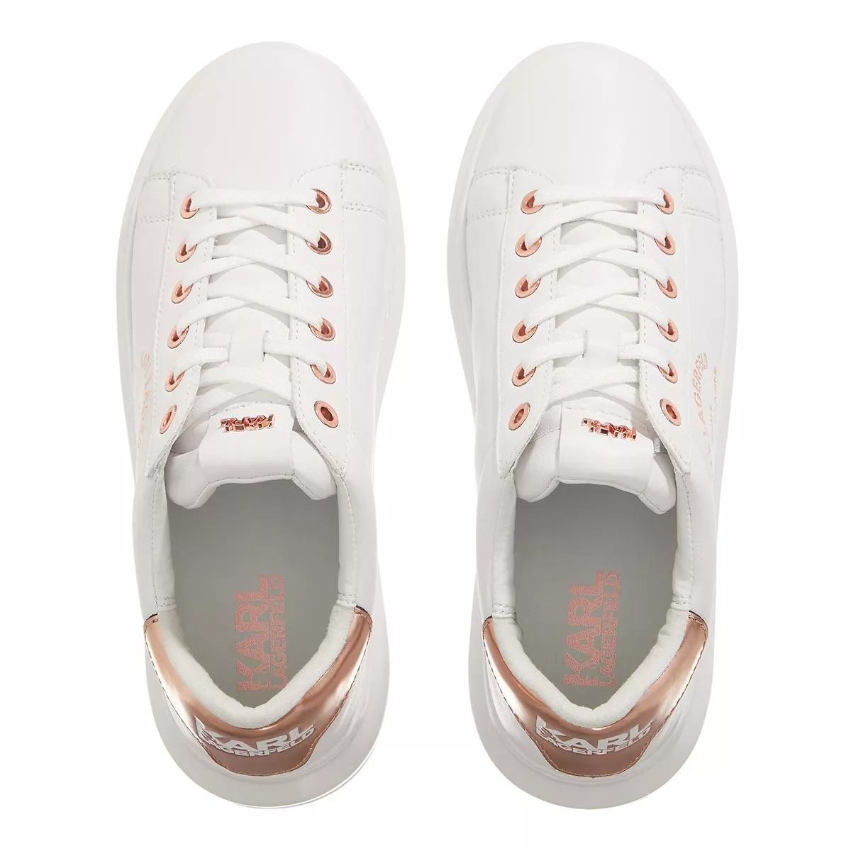LAGERFELD Freizeit Schnürer weiss Low-Top Sneaker