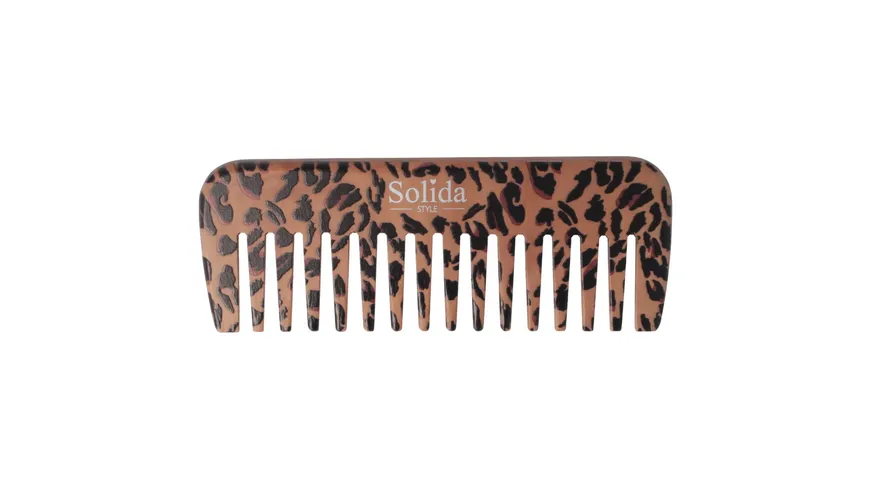 Solida Strähnenkamm Zebra Print