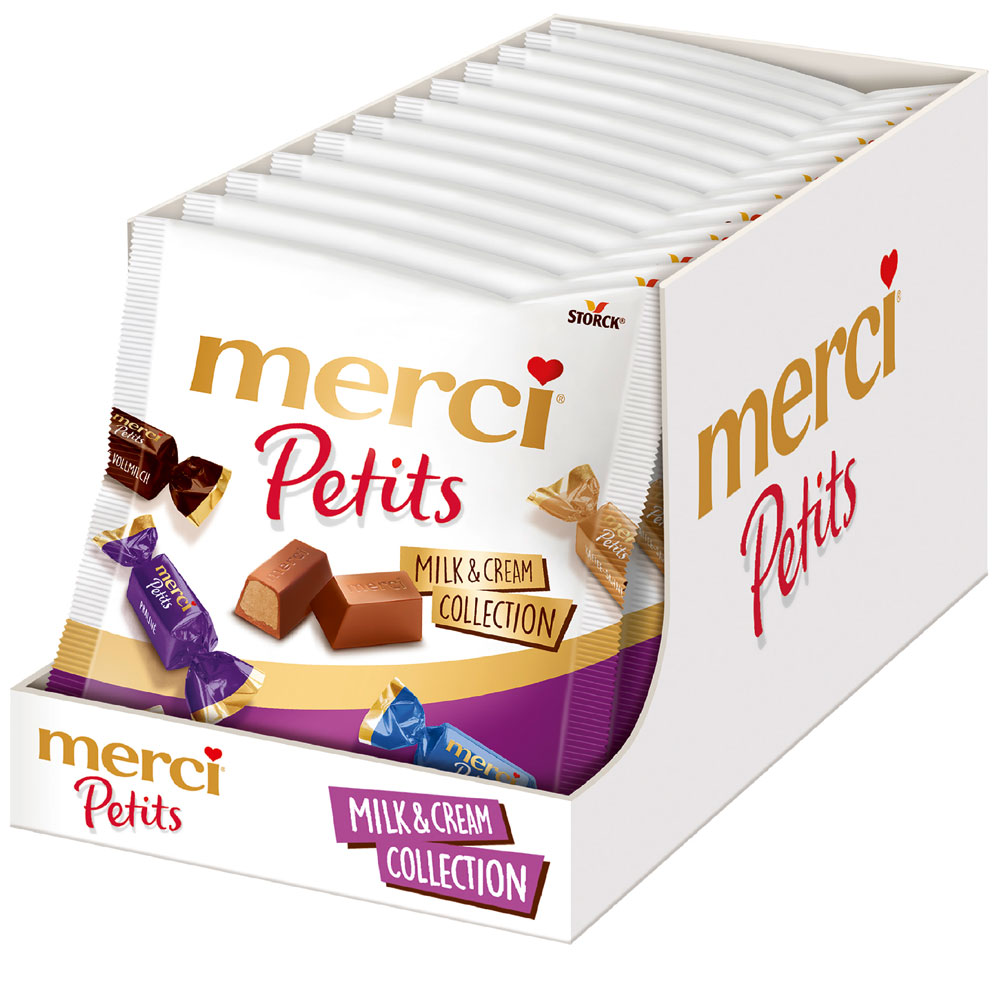 merci Petits Milk & Cream Collection 125g