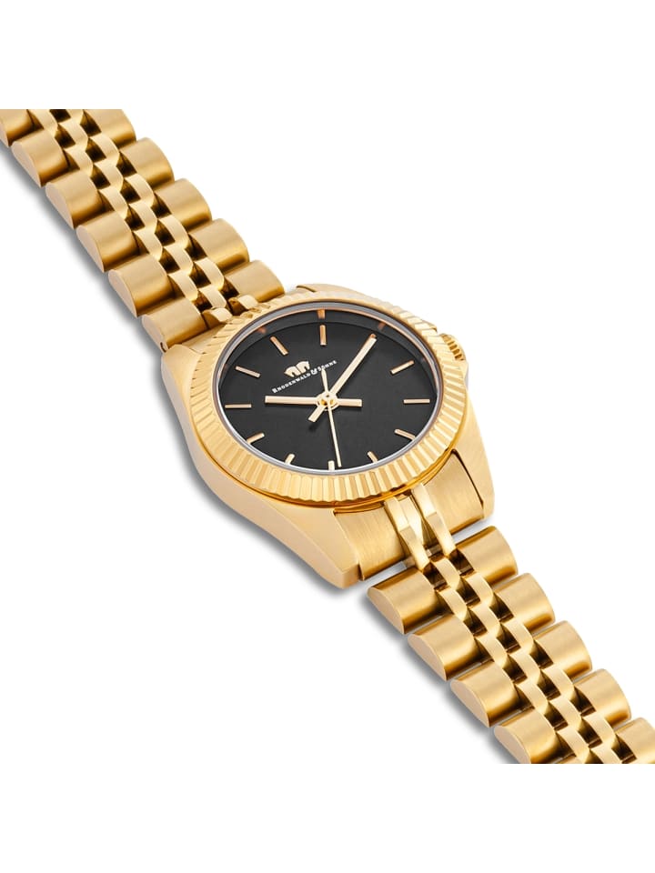 Rhodenwald & Söhne Damen Quarzuhr gelbgold Edelstahl gelbgold in gelbgold günstig kaufen 22 cm