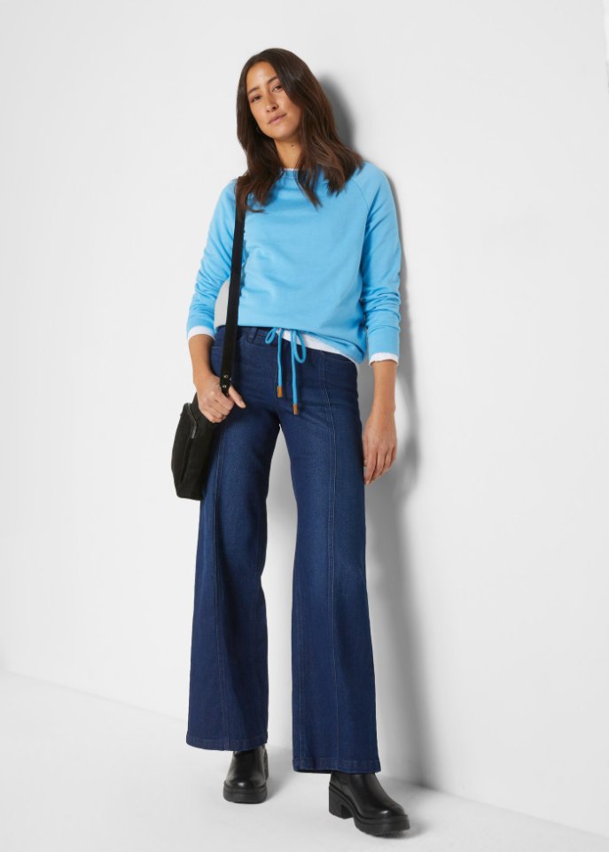 Stretch-Jeans, Wide