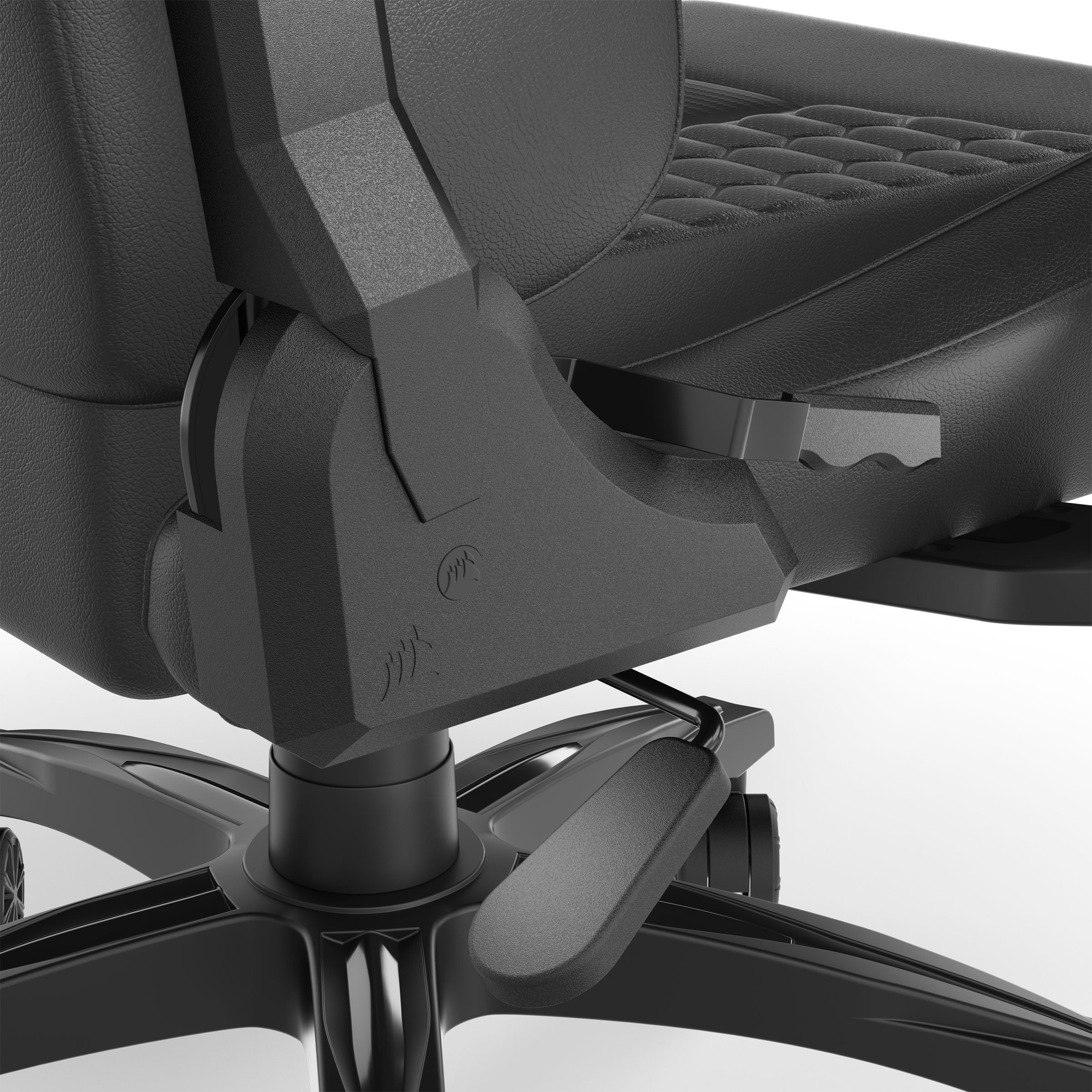 Corsair Gaming-Stuhl TC100 RELAXED - Leatherette (Black)