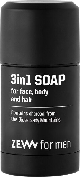 ZEW for men 3in1 Soap for Face, Body and Hair Gesichtsseife