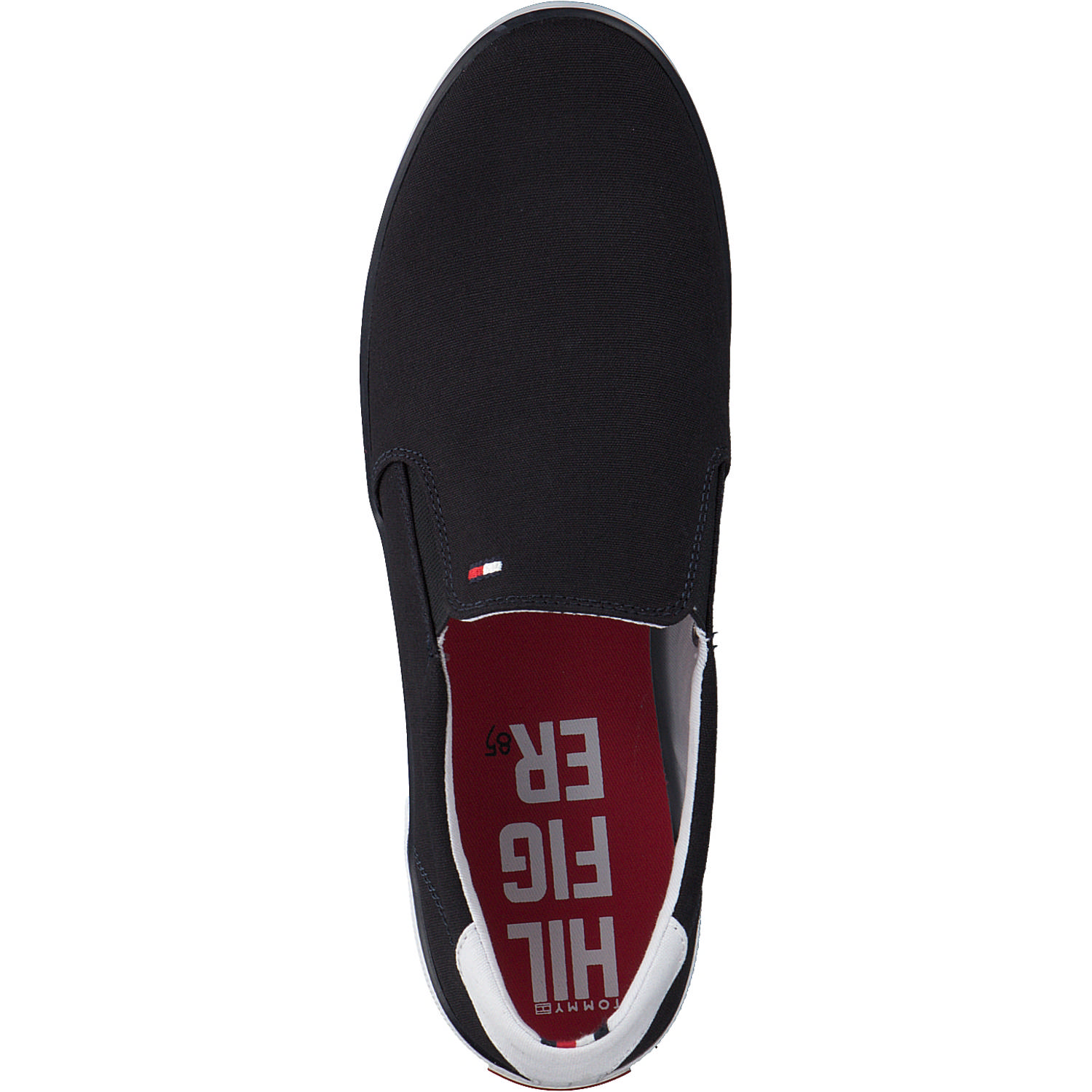 Tommy Hilfiger FM0FM00597, Slip-On-Sneaker, Herren, Blau (Midnight/Blau)