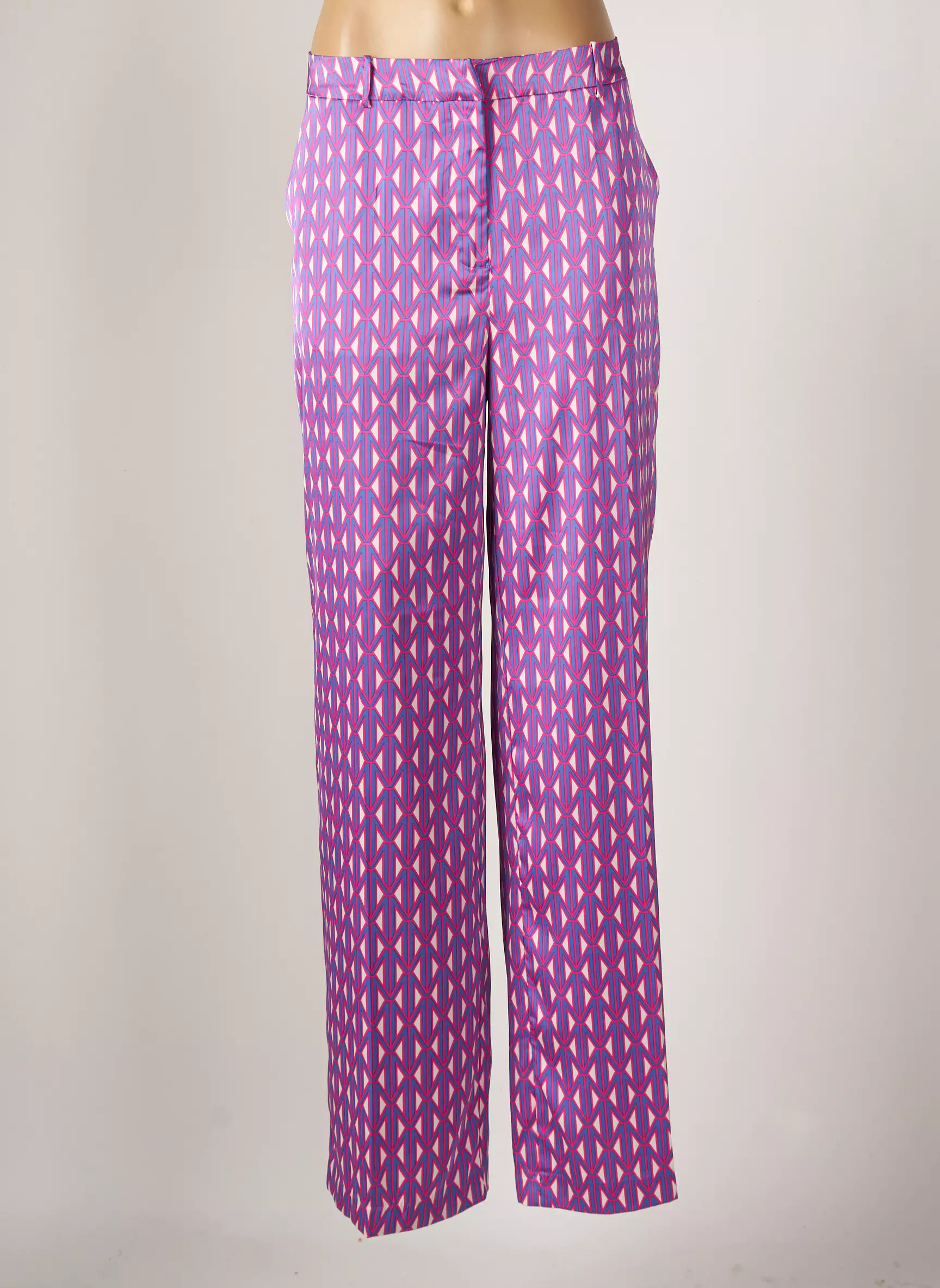 Lola Casademunt Pantalons Droits Femme couleur bleu