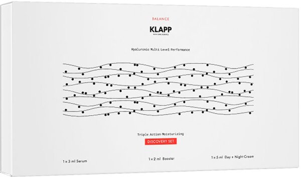 KLAPP Skin Care Science Triple Action Moisturizing Discovery Set Gesichtspflegeset