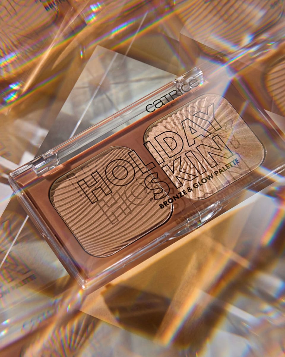 Bronzer &  Highlighter Palette Holiday Skin 010 Out Of Office, 5,5 g