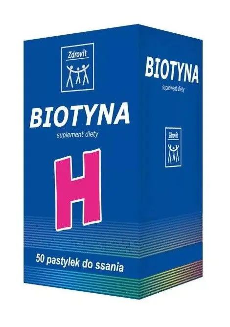 Zdrovit H Biotin, okus ananasa, pastile