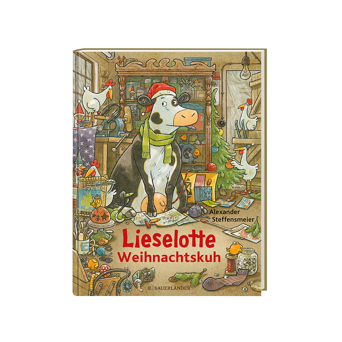 Lieselotte Weihnachtskuh