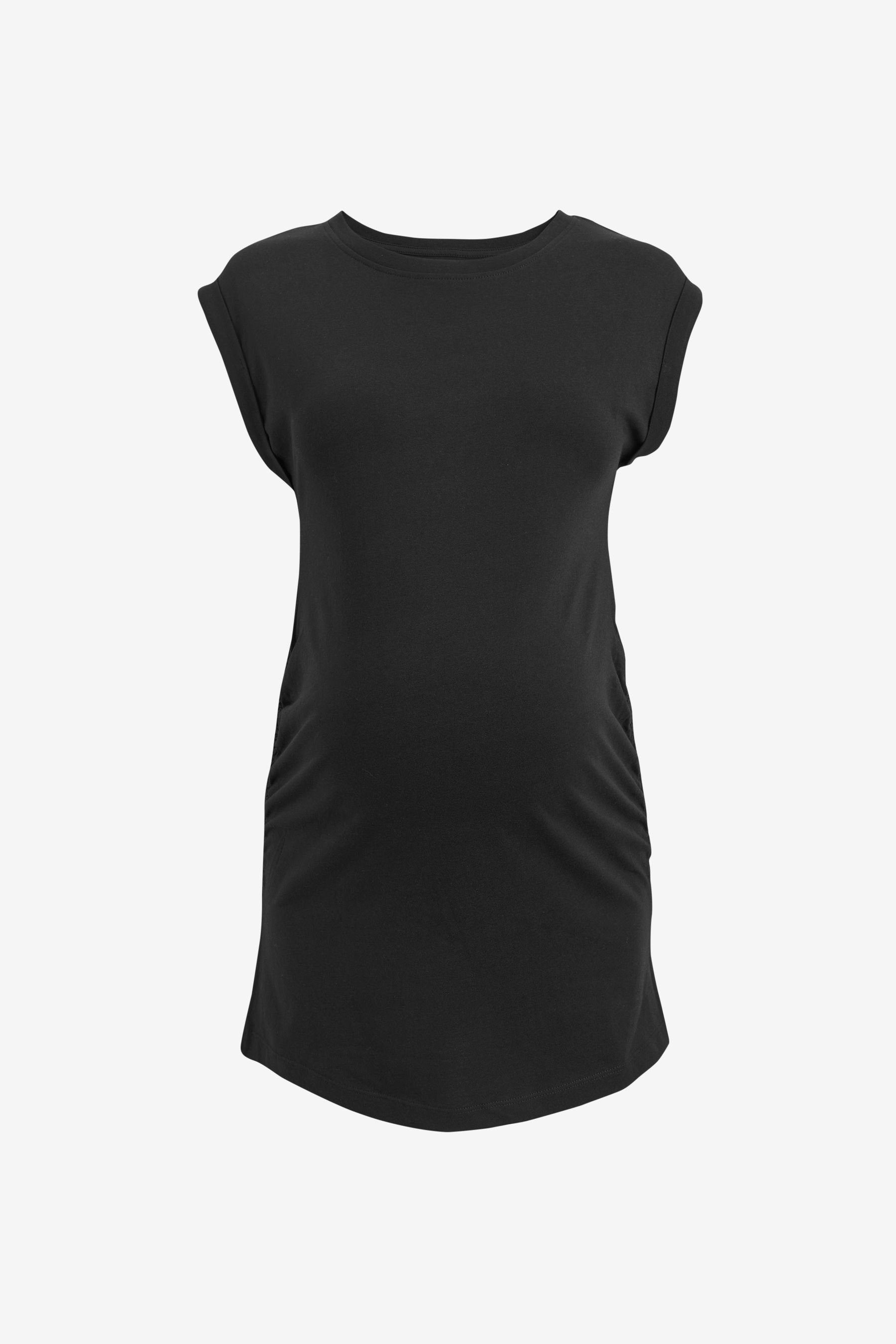 Next Umstandsshirt Seitlich gerafftes T-Shirt, Umstandsmode (1-tlg)