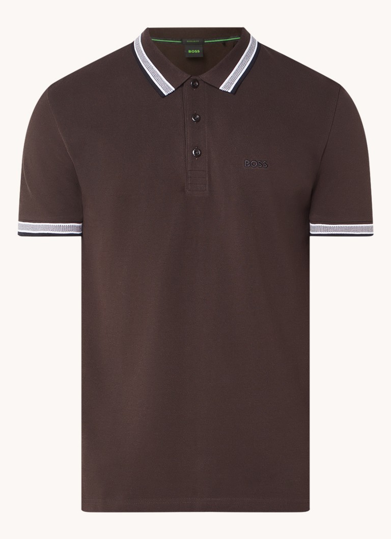 HUGO BOSS Paddy regular fit polo made of cotton piqué with logo