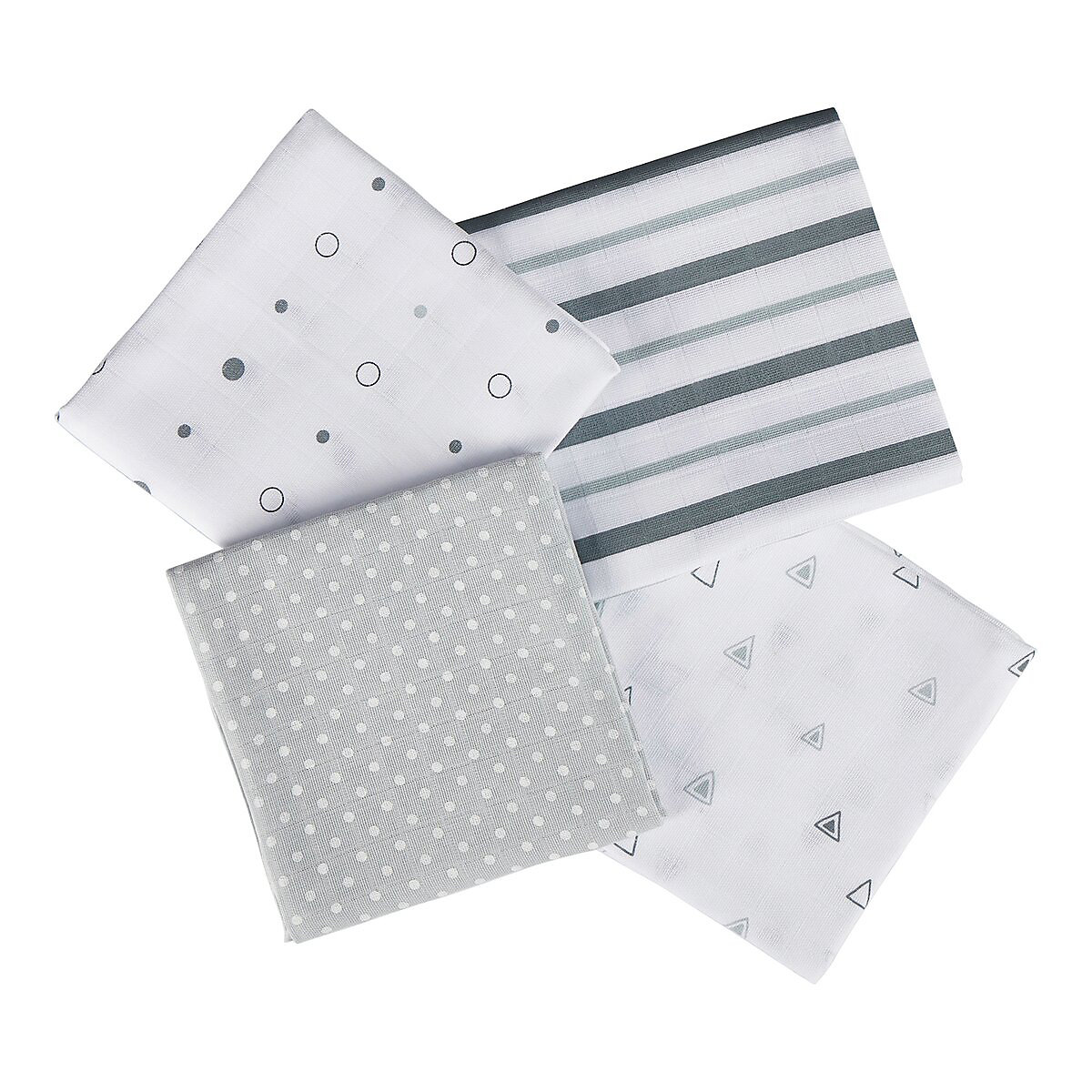 4er-Pack Mullwindeln 80x80 cm