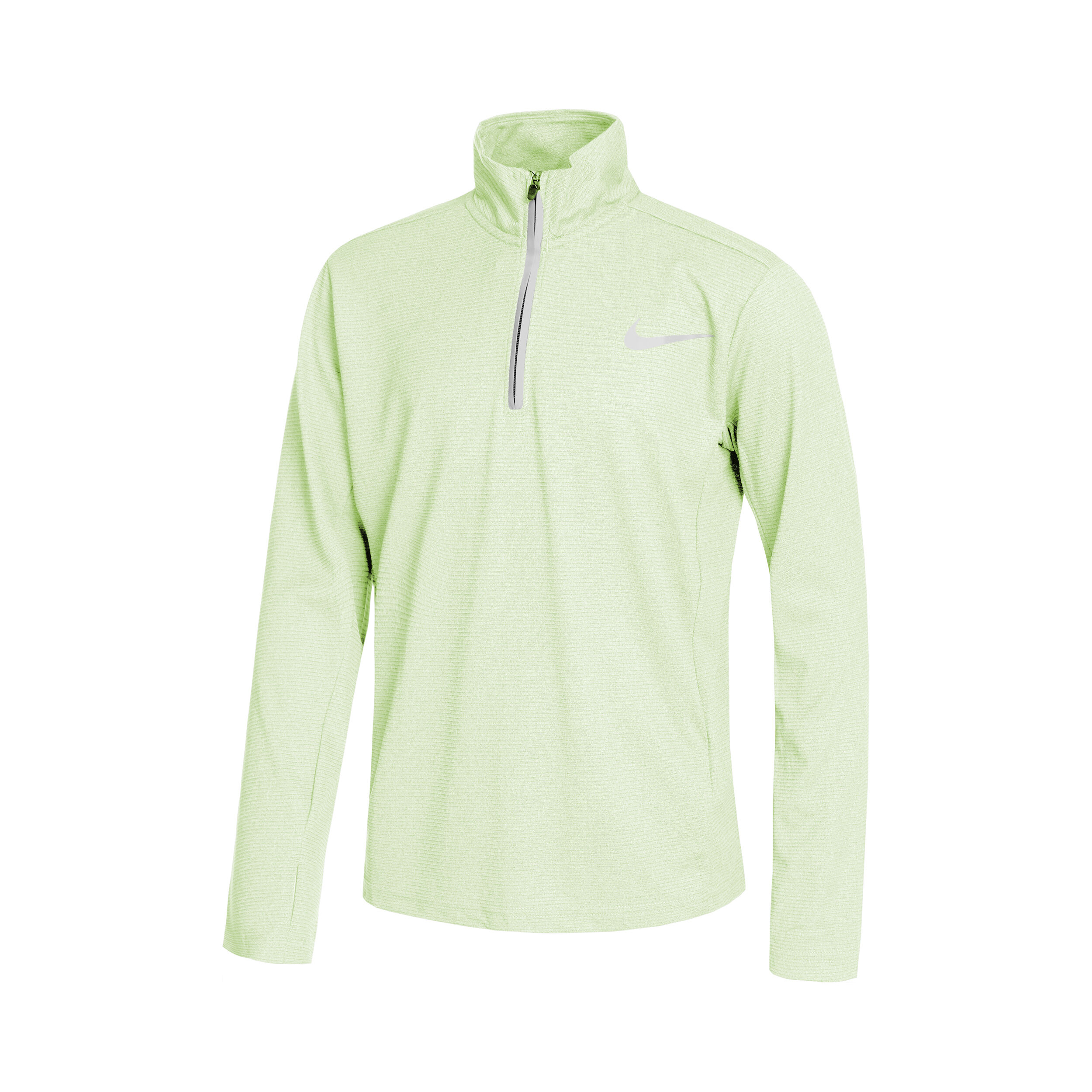 Dri-Fit Poly+ 1/4 Zip Longsleeve Jungen - Hellgrün