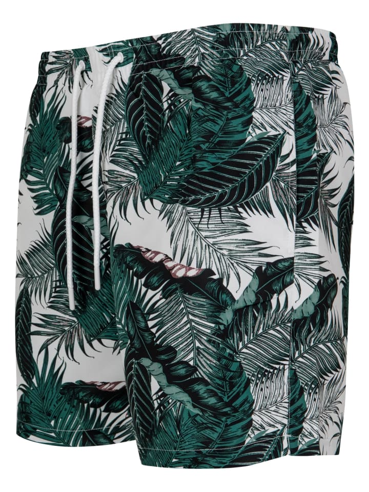 Urban Classics Urban Classics Badeshorts in palm leaves günstig kaufen