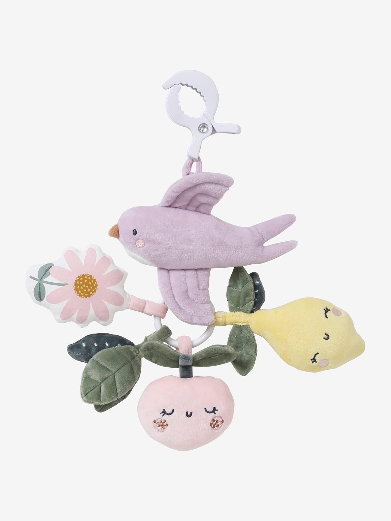 Jouet d'éveil avec pince DOUCE PROVENCE violet