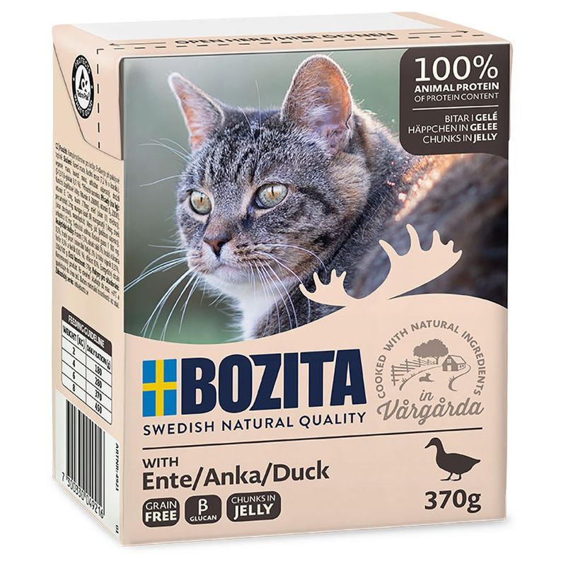 Sparpaket Bozita Häppchen in Gelee 24 x 370 g
