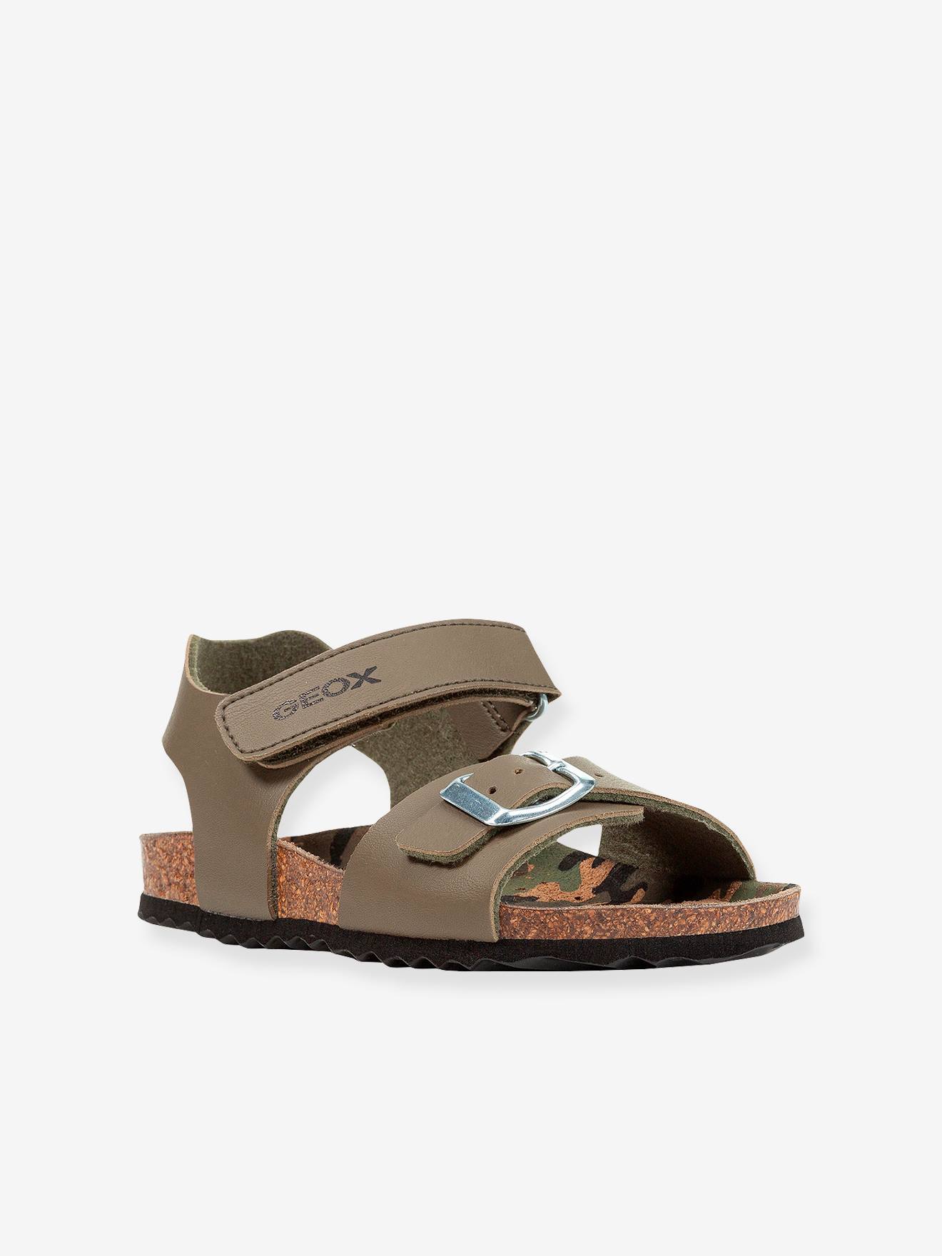 Sandales garçon Ghita B GEOX® military black